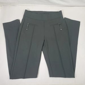 Raffaello Rossi Otti Modern Legging Pant Womens 32 Gray Slim Fit Stretch